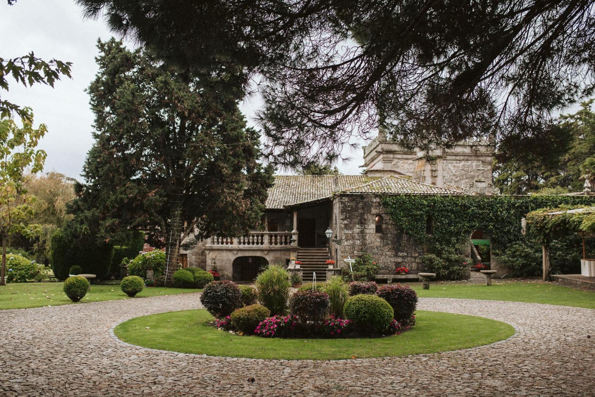 Pazo Da Touza Pension Nigrán Buitenkant foto