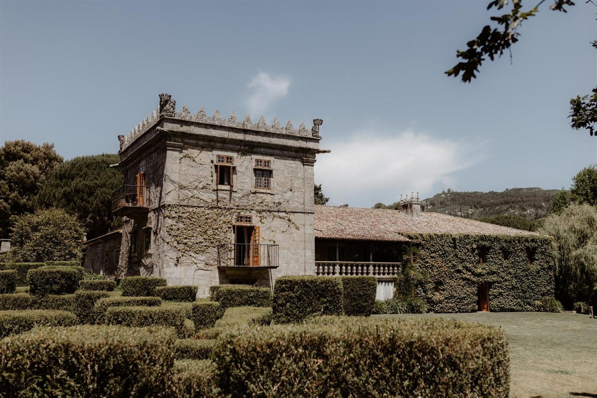 Pazo Da Touza Pension Nigrán Buitenkant foto